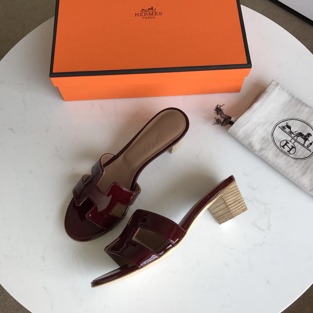 에르메스 올수공 오아시스 슬리퍼 샌들 페이던트 04